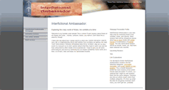 Desktop Screenshot of interfictionalambassador.com